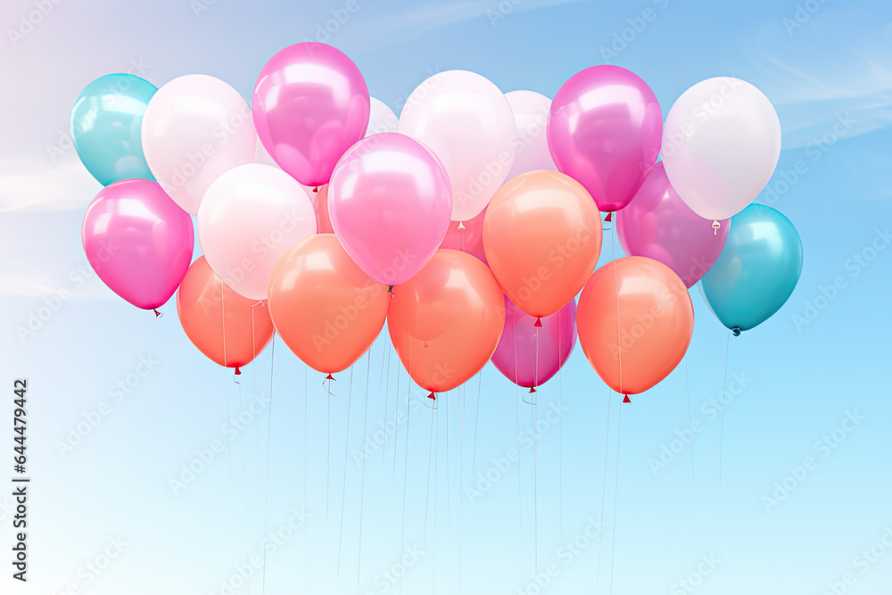 colourful balloons background colourful balloons background