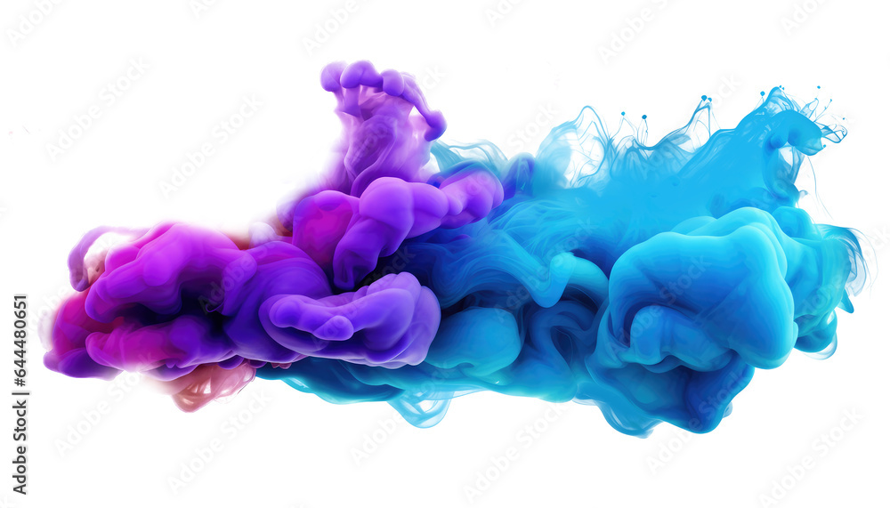 Cloud of Multicolored Paint Cloud of Multicolored Paint