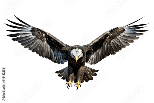 Majestic Eagle Isolated on a Transparent Background PNG. Generative Ai © Haider