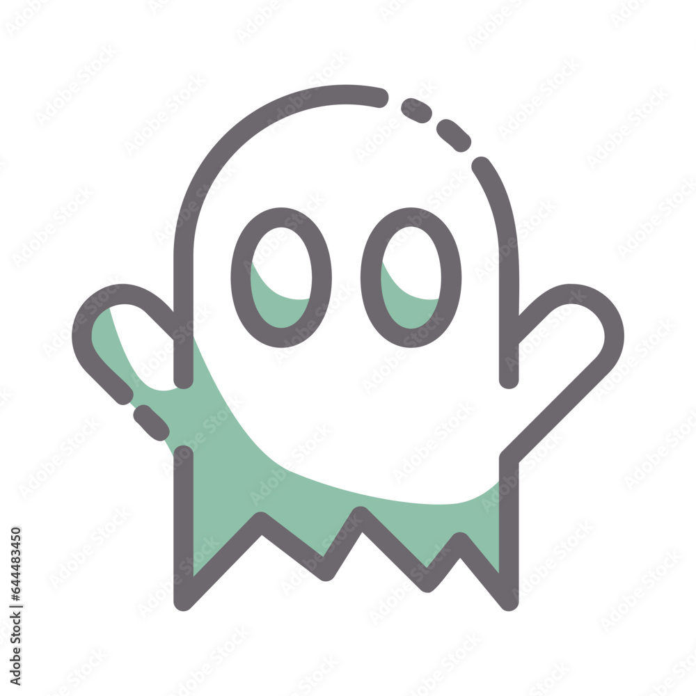 ghost horror two tones icon
ghost horror two tones icon