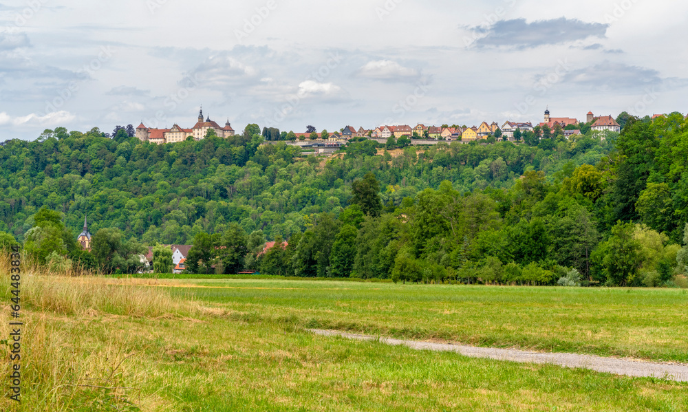 Naklejka premium Langenburg in Hohenlohe