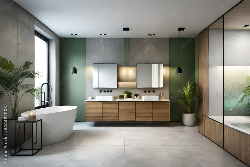 Fototapeta premium modern living room