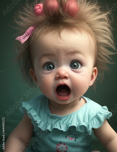 portrait of a little girl