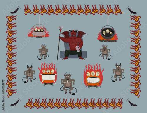 Wallpaper Mural Medieval Hell Torontodigital.ca