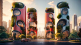 Urban Air Purification Towers, Giant Filters for Cities.