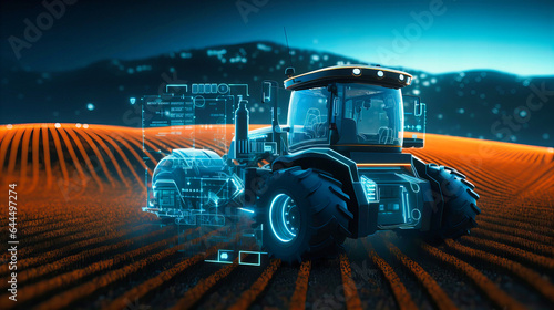 Automated Tractor Guidance, Navigating Fields with GPS Precision