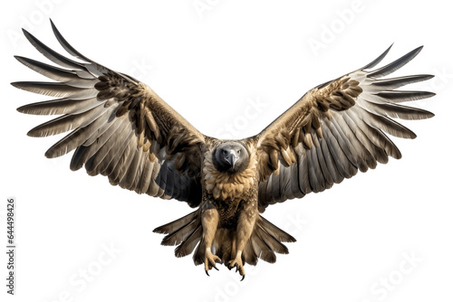 Beautiful Vulture Isolated on a Transparent PNG Background. Generative Ai © Haider