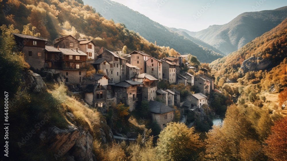 Obraz premium Discover the Hidden Gems: Uncovering Off-the-Beaten-Path Destinations, generative AI