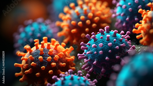 Structure of the Coronavirus VOC, photorealistic version © EcoPim-studio