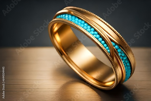 gold bangle generated by AI