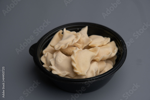 bowl of dumplings