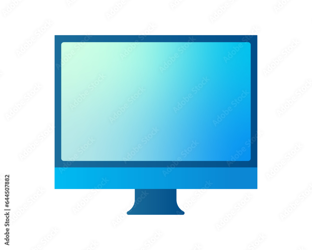 computer monitor icon vector illustration design computer monitor icon vector illustration design