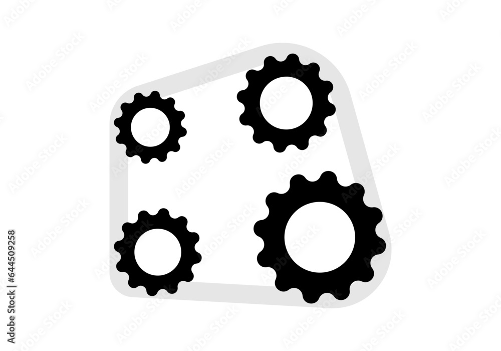 Car service garage isolated icons set on white background,vector icon Car service garage isolated icons set on white background,vector icon