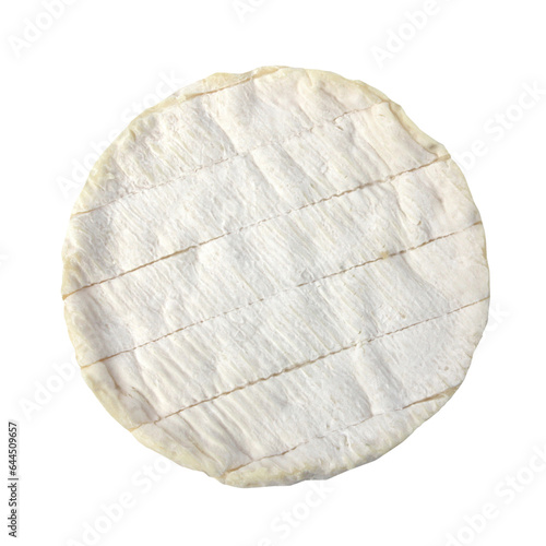 Camembert, famous french cheese / Transparent background