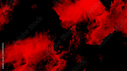 Dark Red horror scary background. Red textured stone wall background. Black and red rock stone background. Dark red horror scary background. Old wall texture cement black red background. 