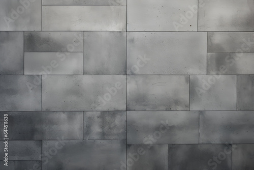 Gray brick wall texture background for interior exterior decoration and industrial construction concept design.