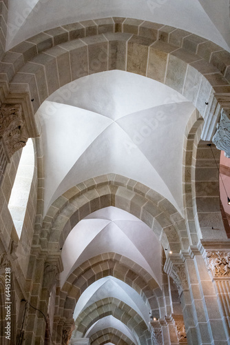 Fototapeta Croisée d'ogives de la cathédrale d'Autun
