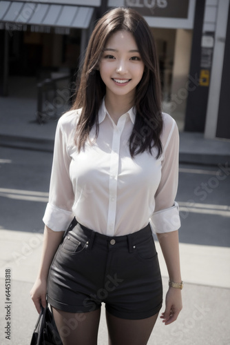 Asian pretty girl photo book © victor