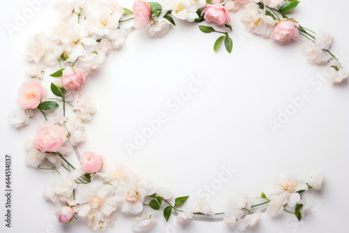 Wedding frame with copy space © Veniamin Kraskov