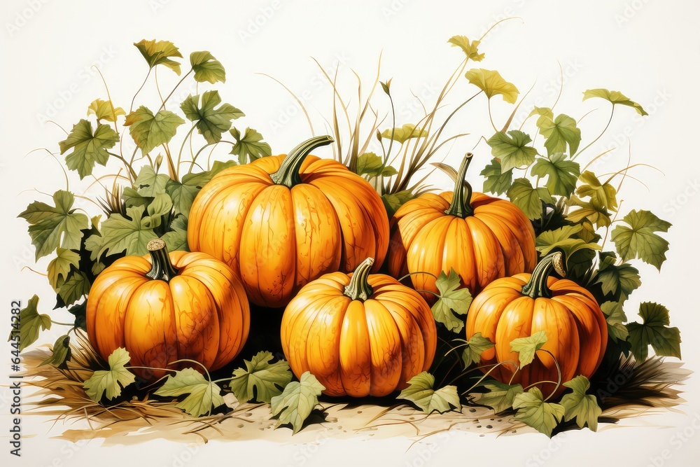 pumpkin and pumpkins
