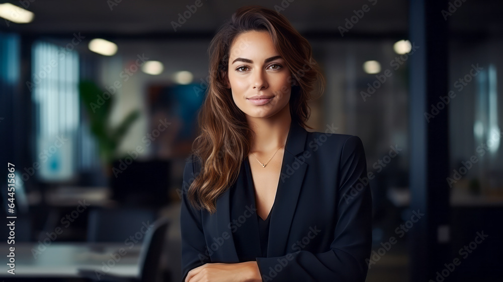 Portrait of a Businesswoman in the Office Portrait of a Businesswoman in the Office