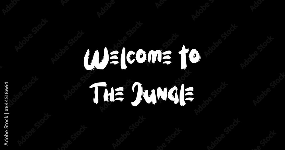 Effect of Grunge Transition Bold Text Typography Animation on Black Background Effect of Grunge Transition Bold Text Typography Animation on Black Background