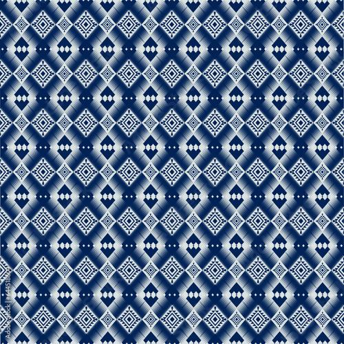seamless geometric pattern with shapes
