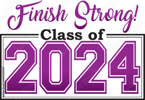 2024 finish strong purple