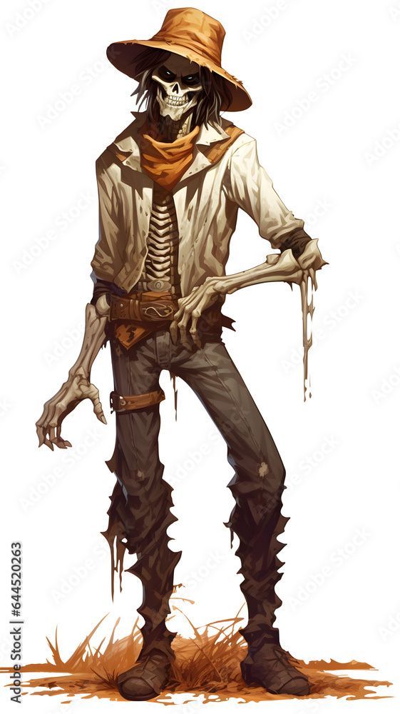 Halloween theme scarecrow transparent background Halloween theme scarecrow transparent background