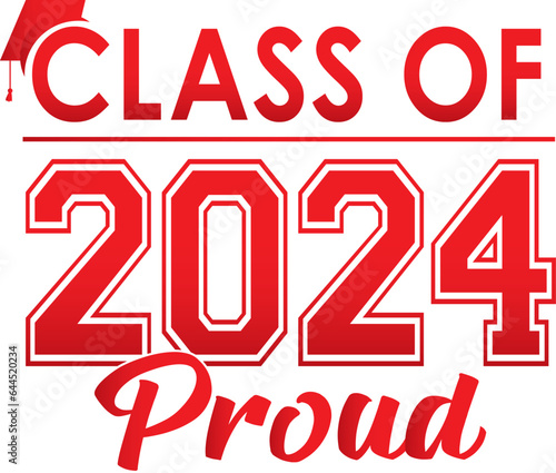Red Class of 2024 proud