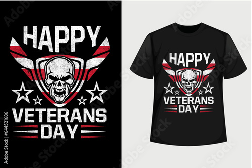 Happy veterans day 2023 t-shirt design