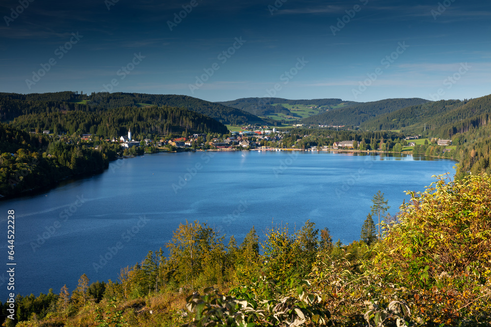 Lake Titisee in the Black Forest in Germany