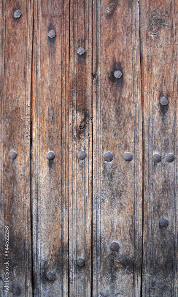 Naklejka premium Rustic wood planks background. Classic Wood texture and background