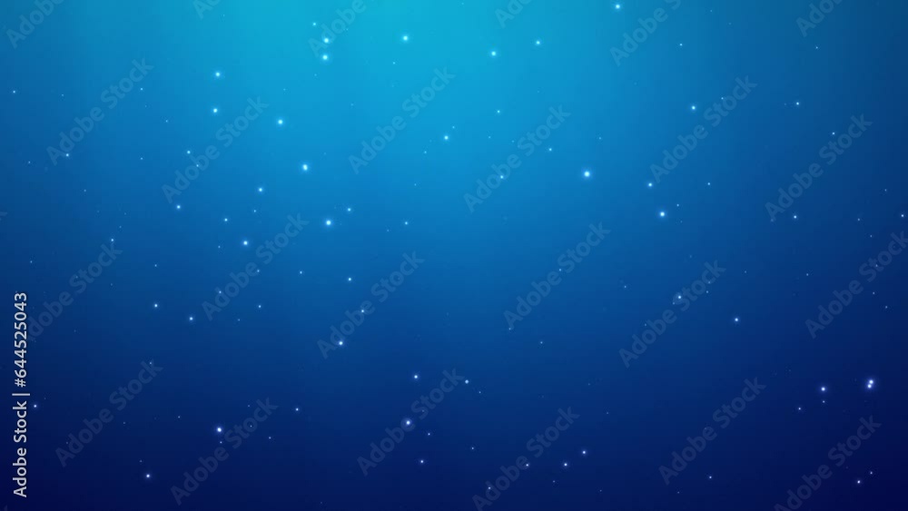 Shimmering particles underwater Shimmering particles underwater