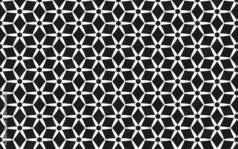 black and white seamless geometric pattern shapes background design vector. infinity cell surface shapes design for wallpaper, decoration and printing black and white seamless geometric pattern shapes background design vector. infinity cell surface shapes design for wallpaper, decoration and printing