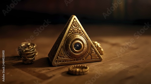 All-Seeing Eye: Illuminati Mysteries Unveiled Created by AI