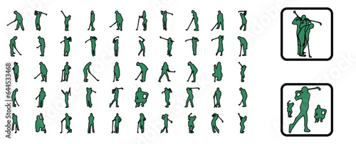 Golf (sport player set)