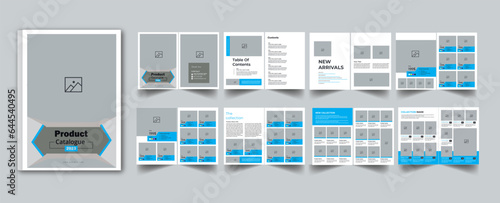 Product Catalogue & modern a4 product catalog design template, Minimalist product brochure template design