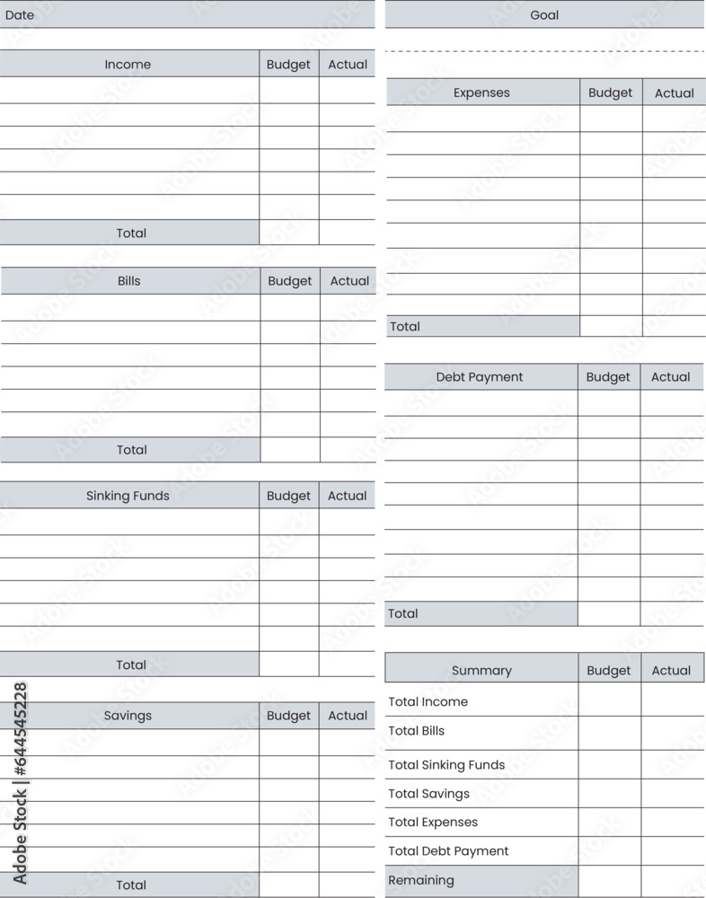 Paycheck budget planner Paycheck budget planner