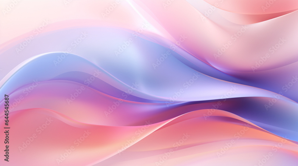Abstract pastel background in the form of a wave, Color gradient banner. Abstract pastel background in the form of a wave, Color gradient banner.