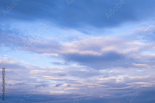Blue sky background with clouds natural background © Ivanna