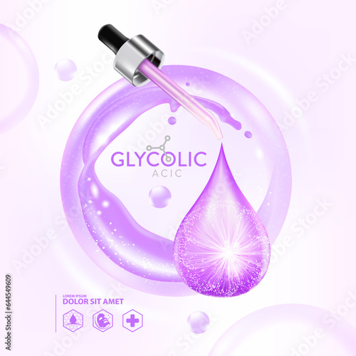 glycolic acid serum Skin Care Cosmetic