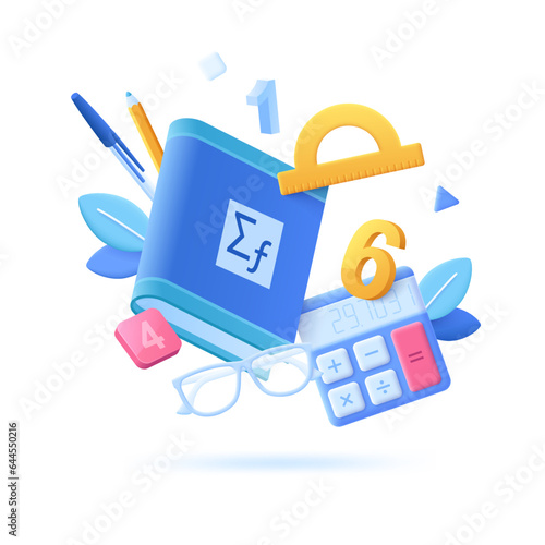3D Cartoon Business Vector Illustration