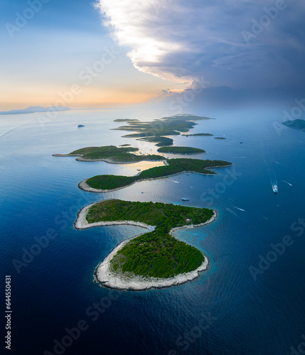 Fototapeta Naklejka Na Ścianę i Meble -  Elafiti islands near Hvar, Croatia