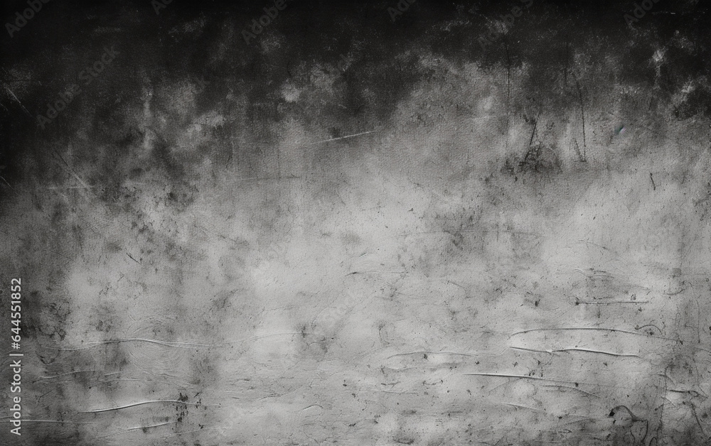 Fototapeta premium White Grunge Sketch, Dusts, and Grains on Black Background, Suitable for Overlay and Screen Filter