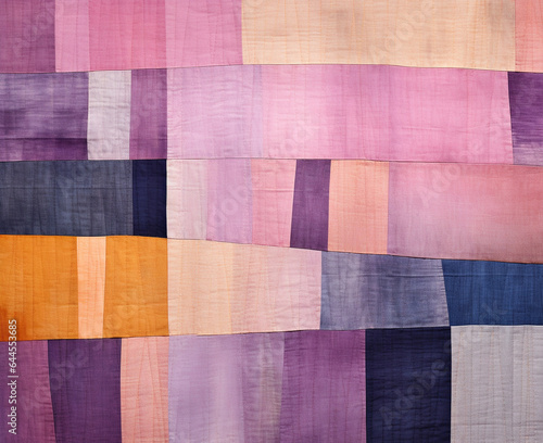 abstract silk background, bojagi style