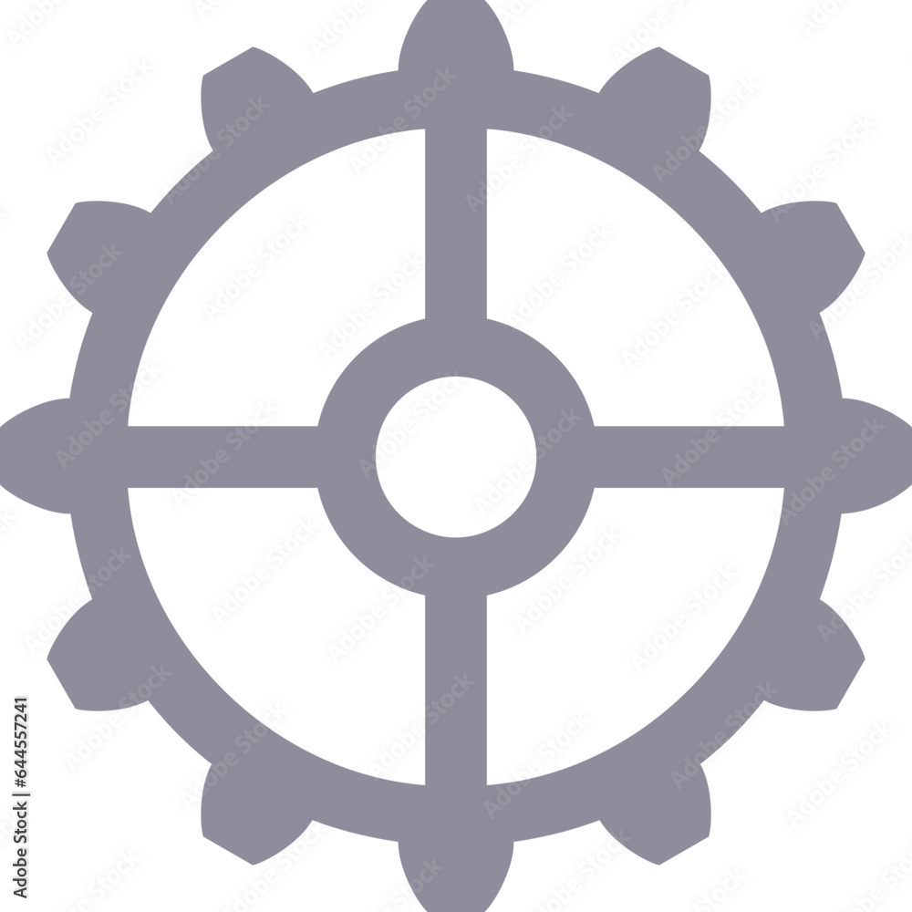 Gear silhouette Gear silhouette