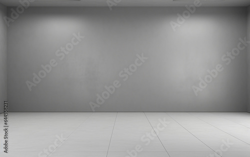 grey empty room studio gradient used for background and display your product