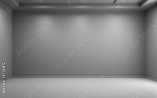 grey empty room studio gradient used for background and display your product