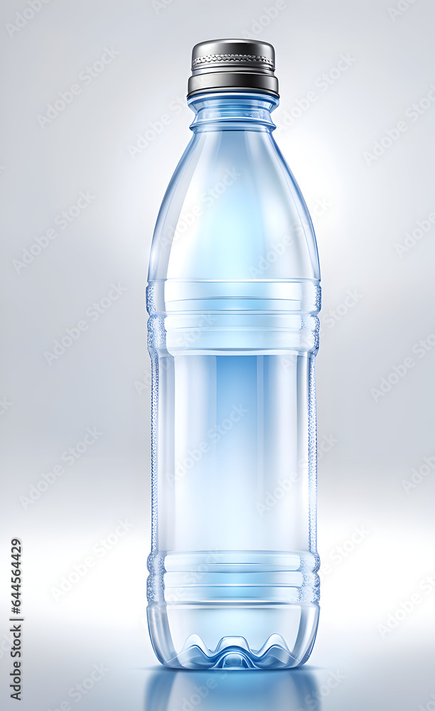 Fototapeta premium Water bottle illustration.